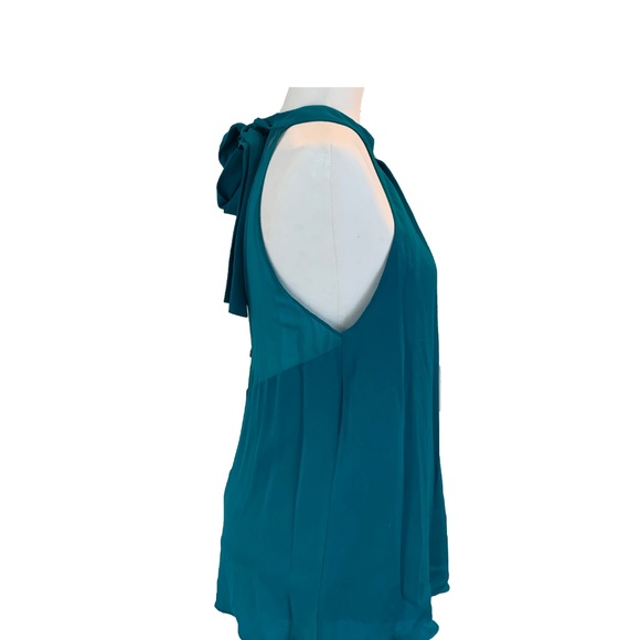 Alice and Olivia Exposed Zipper Halter Top - Picture 2 of 5